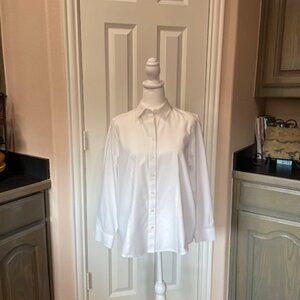 Chico's No Iron White Button down
